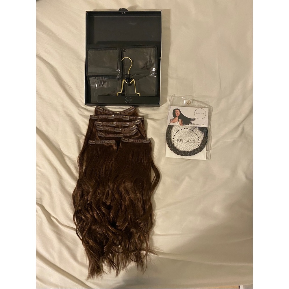 Bellami hair - KHALEESI 280g 20" Chocolate Brown (4)